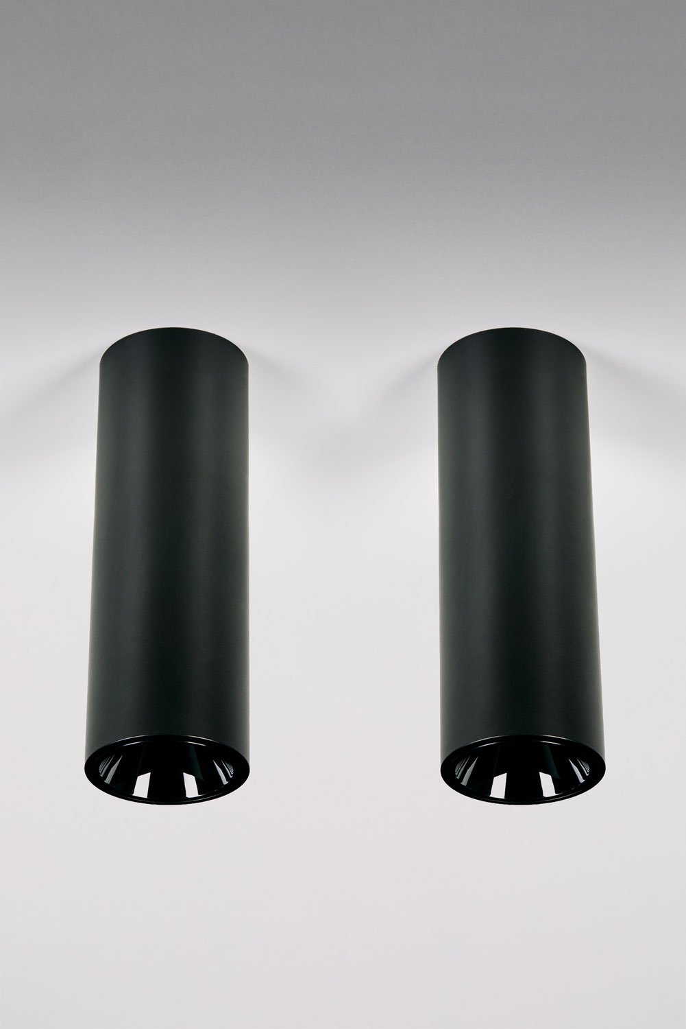 Pack de 2 appliques de plafond LED de surface ronds Ø5,7 cm pour extérieur en aluminium Luisiana, imagen de galeria 1