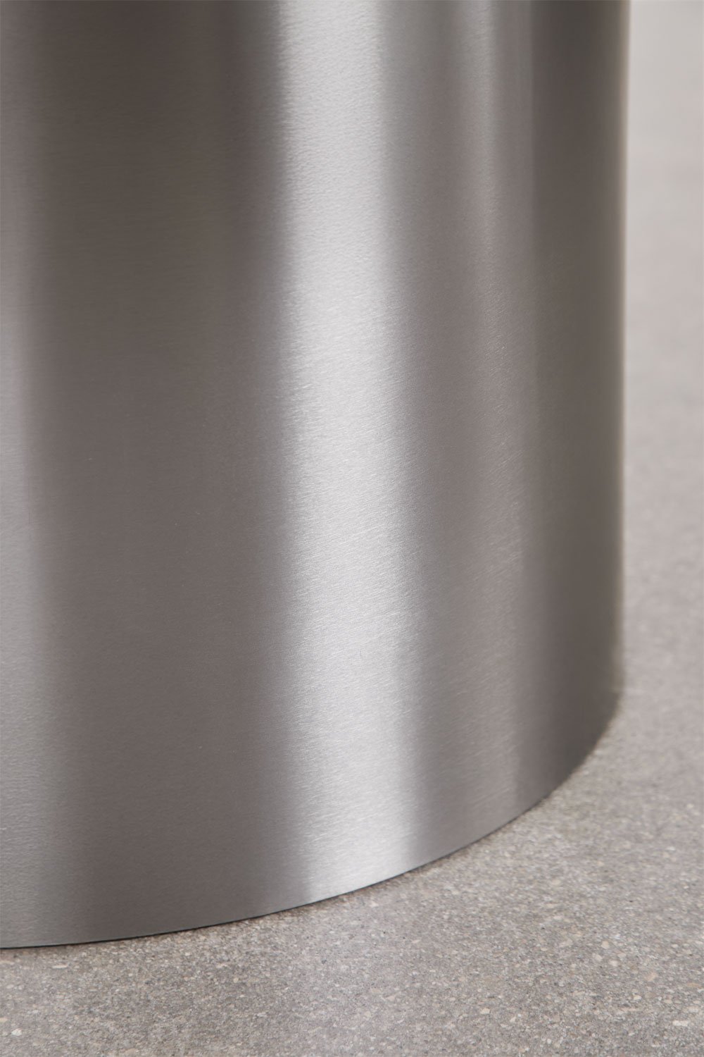 Table basse en pierre naturelle et acier inoxydable Fertrix, image de la galerie 3