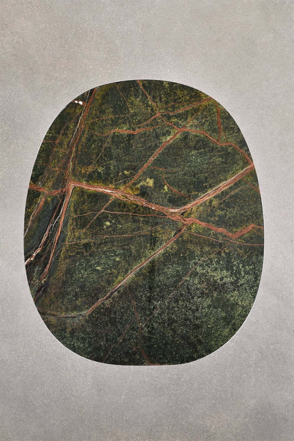 Table basse en pierre naturelle et acier inoxydable Fertrix, image de la galerie 5