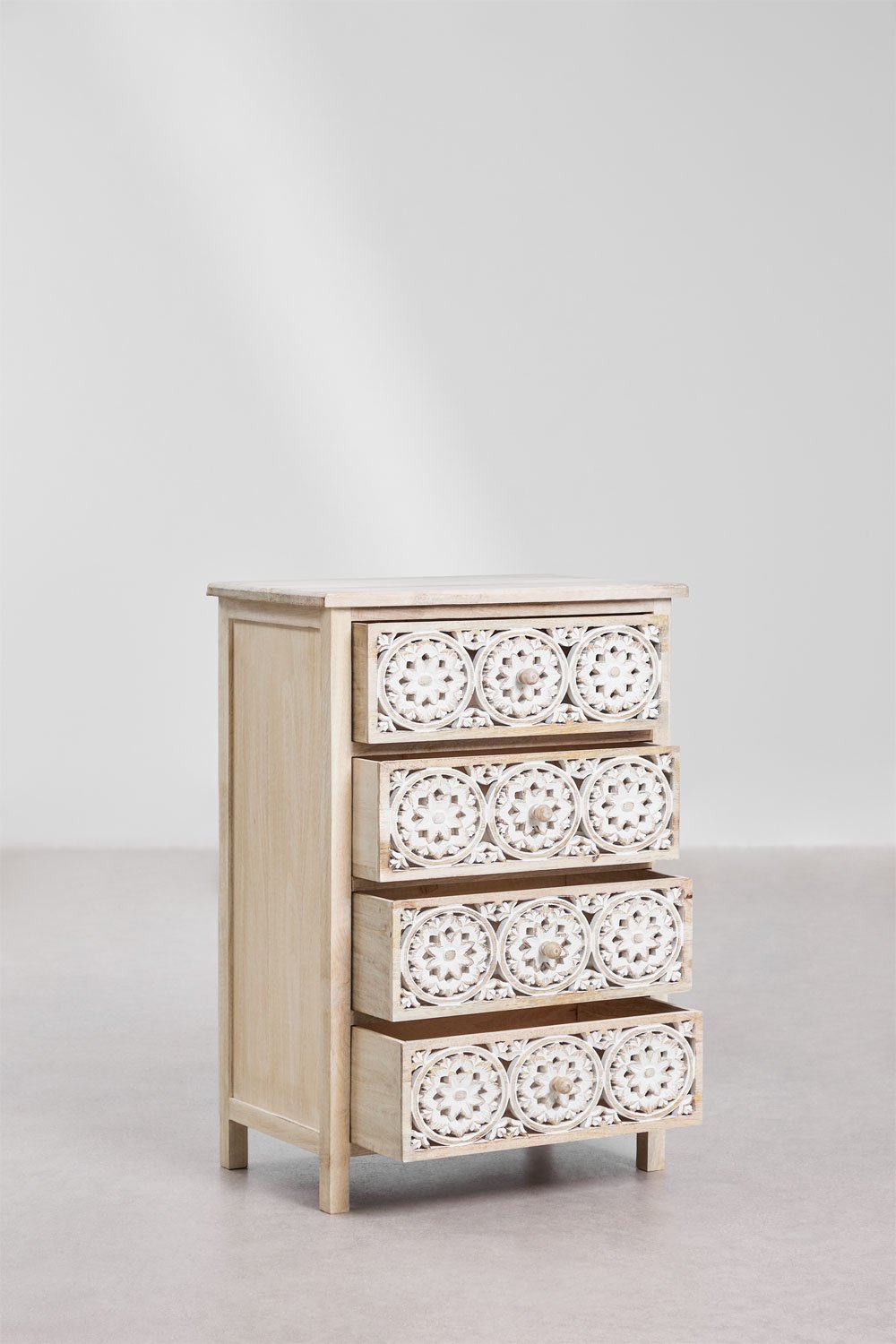 Commode 65x40 cm en bois de manguier Ardel, image de la galerie 2