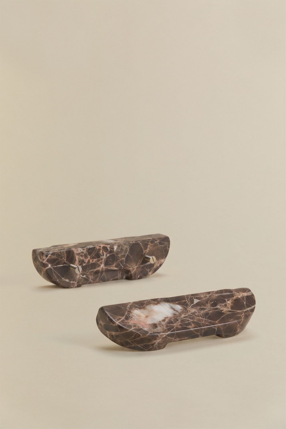 Pack de 2 poignées en pierre naturelle Tinesla, image de la galerie 2