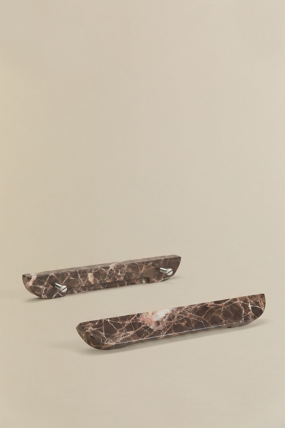 Pack de 2 poignées en pierre naturelle Tinesla, image de la galerie 2