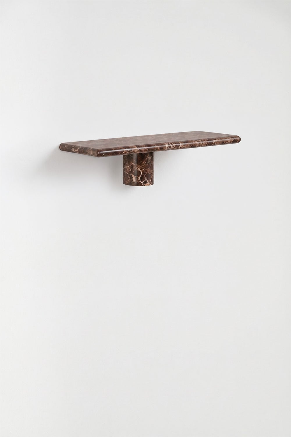 Table de chevet flottante 35x15 cm en marbre Ouganda, image de la galerie 1