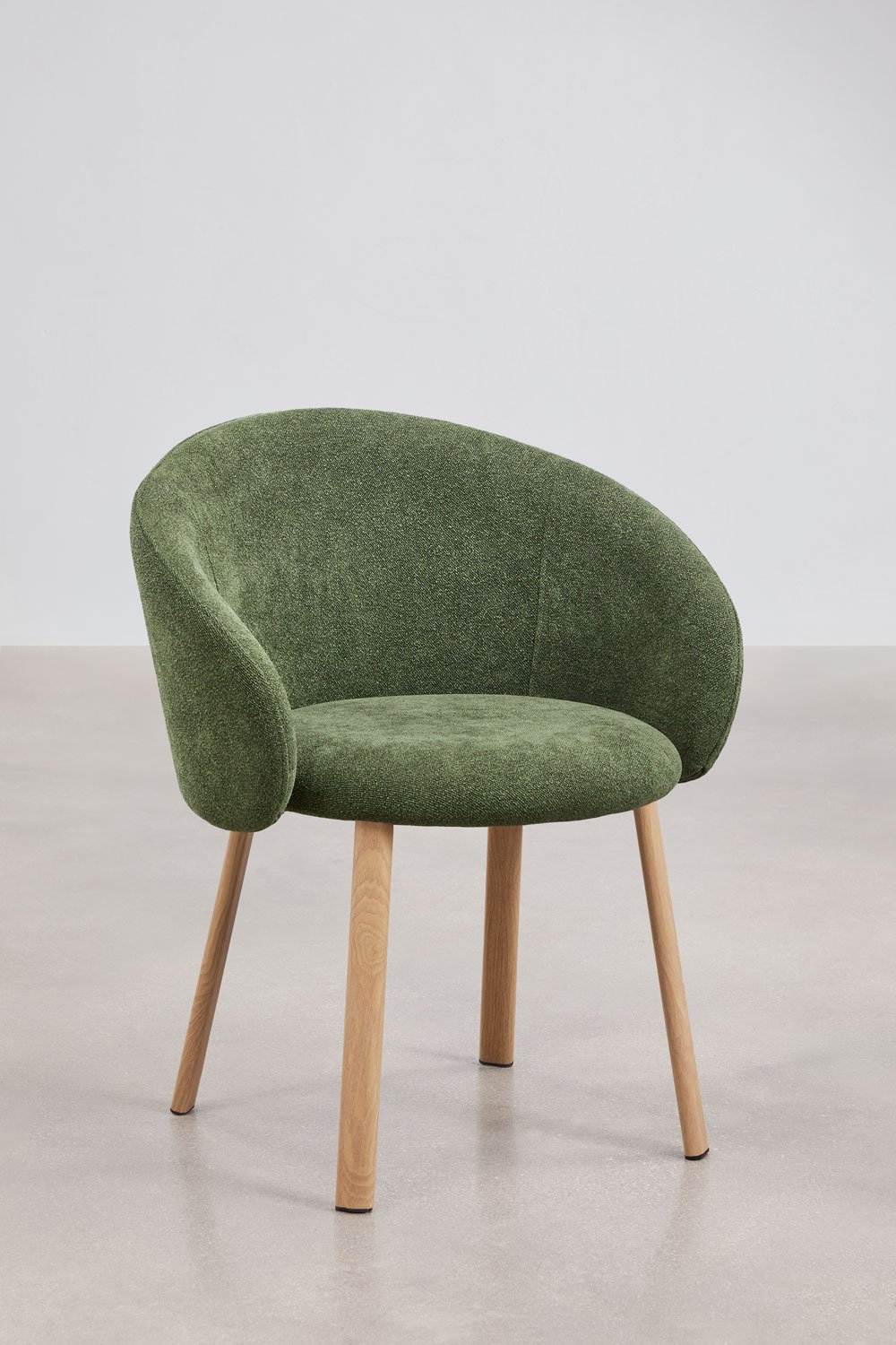 Chaise de salle à manger rembourrée Nairea, image de la galerie 3