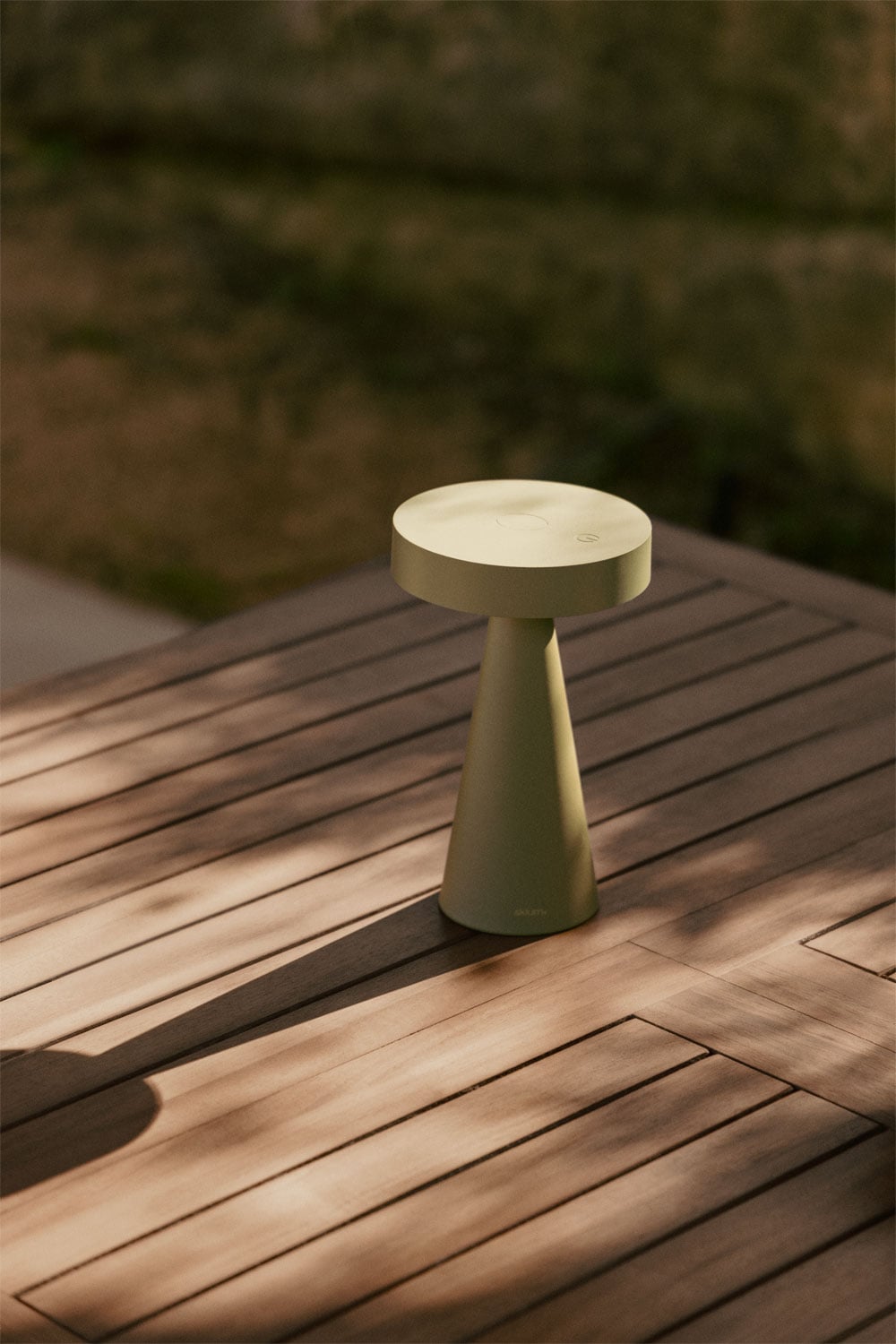 Table de jardin extensible en bois d'acacia Karvia 100-160x100 cm, image de la galerie 3