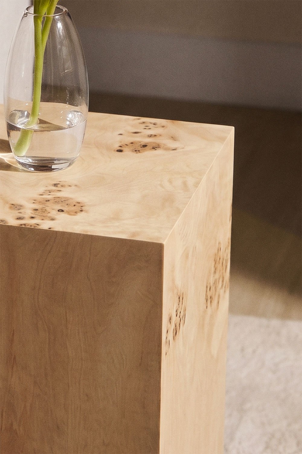 Table d'appoint carrée 35x35 cm en MDF Girolami, image de la galerie 2