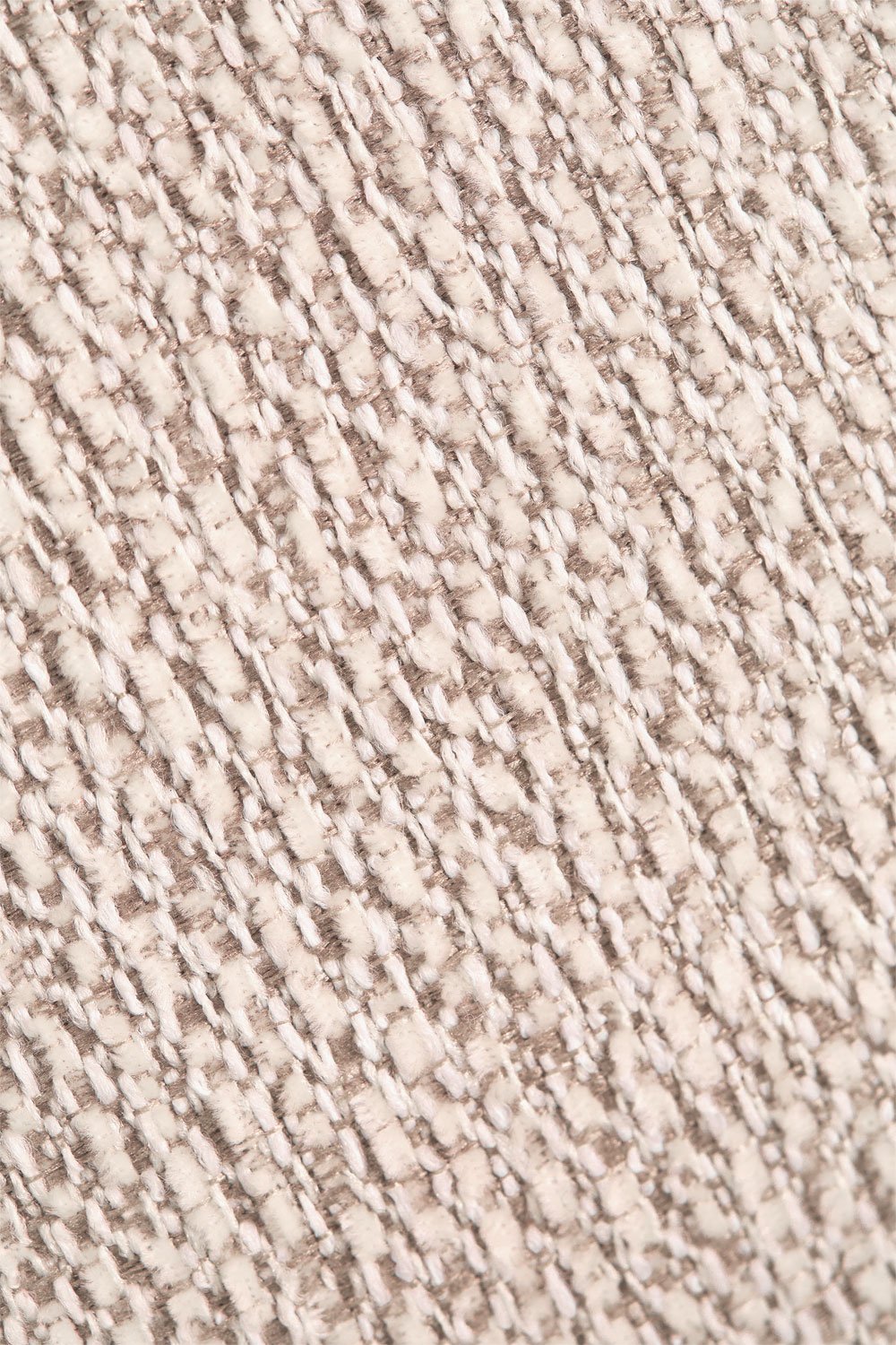 Banc 110 cm tapissé en bouclé coloris naturels Matilda, image de la galerie 8