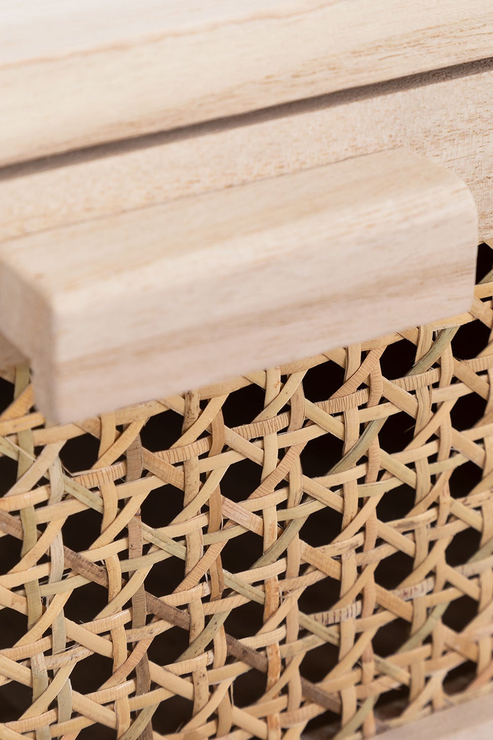 Pack de 2 tables de chevet 40x40 cm en bois Ralik, image de la galerie 6