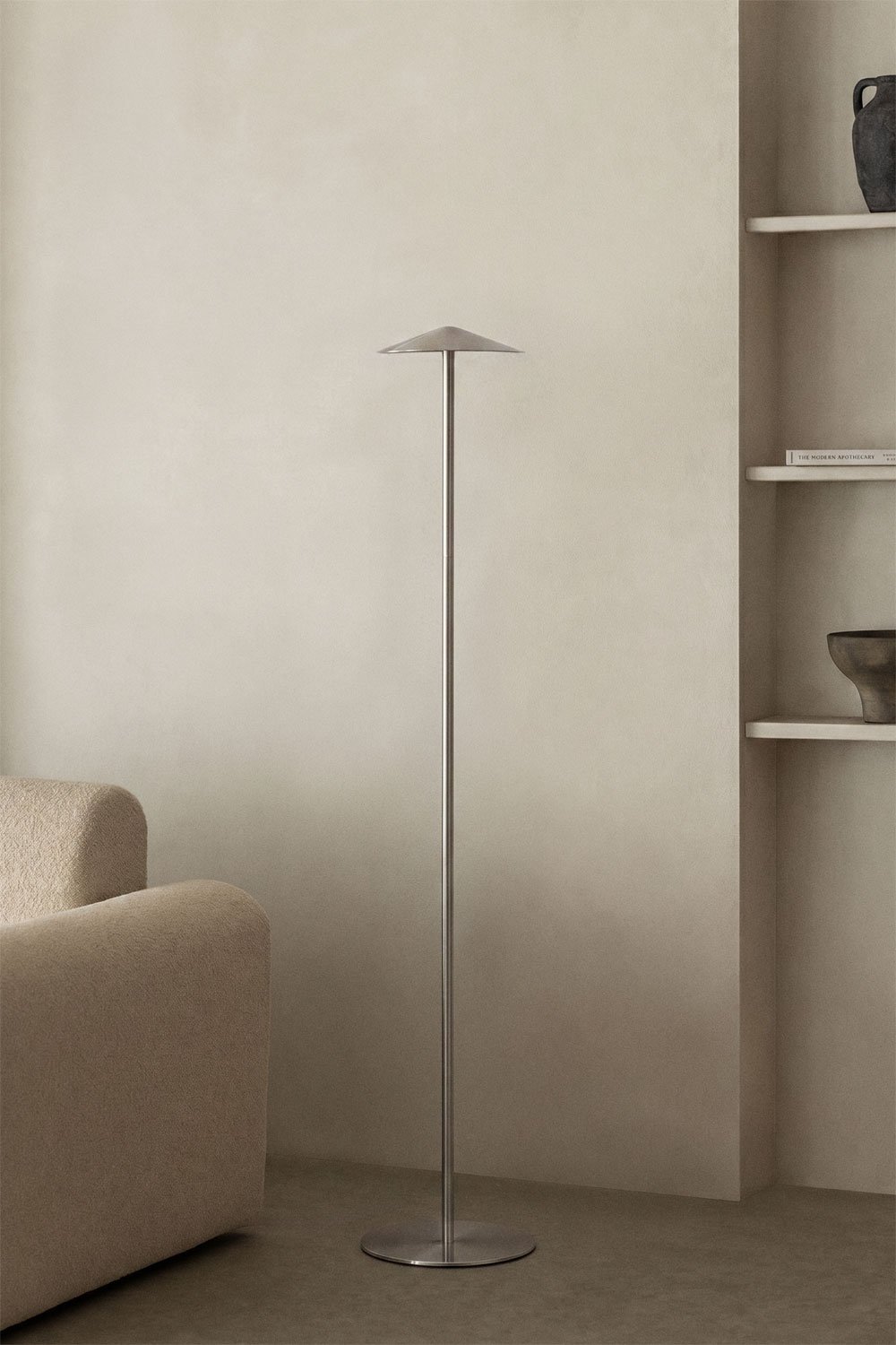 Lampe sur pied LED sans fil en fer Emilein, image de la galerie 1