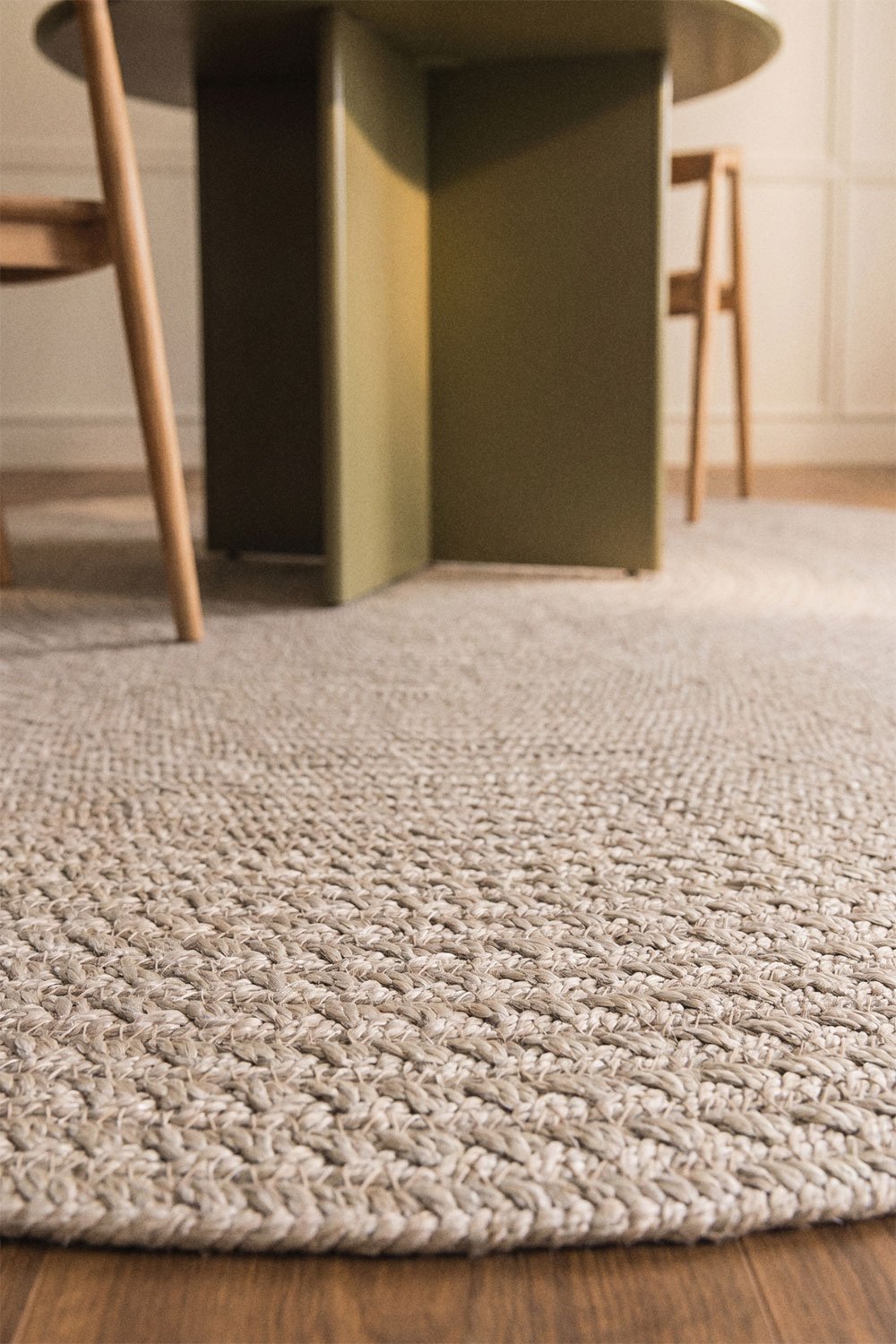 Tapis rond Ø200 cm en polypropylène Lisandra, image de la galerie 2