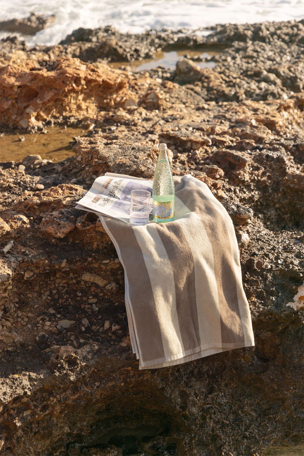 Serviette de plage en coton Gampola, image de la galerie 1