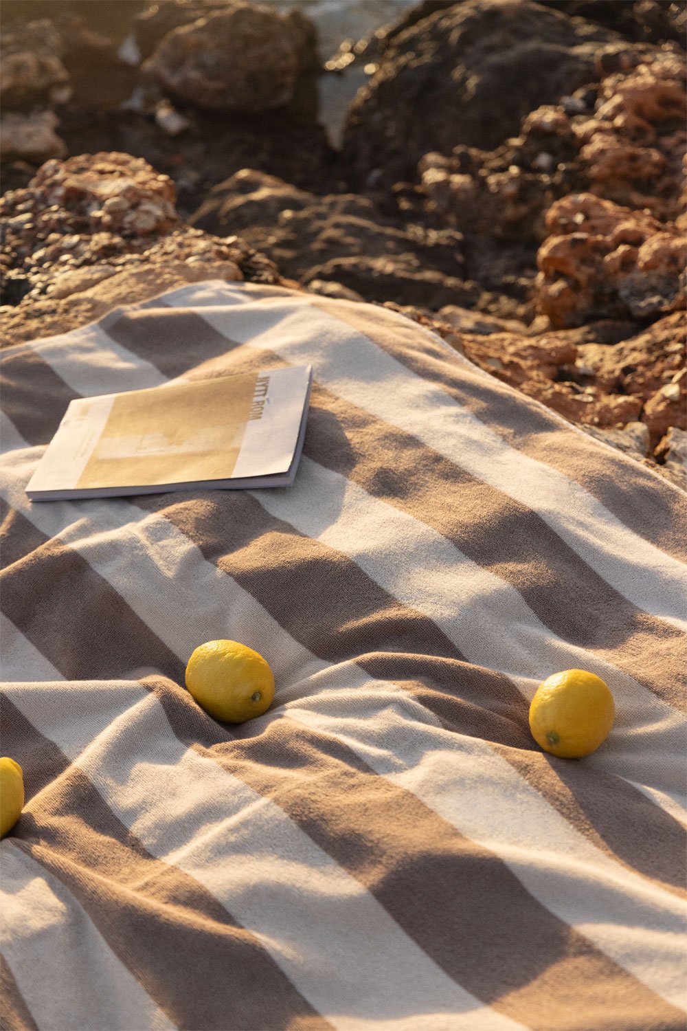 Serviette de plage en coton Gampola, image de la galerie 2
