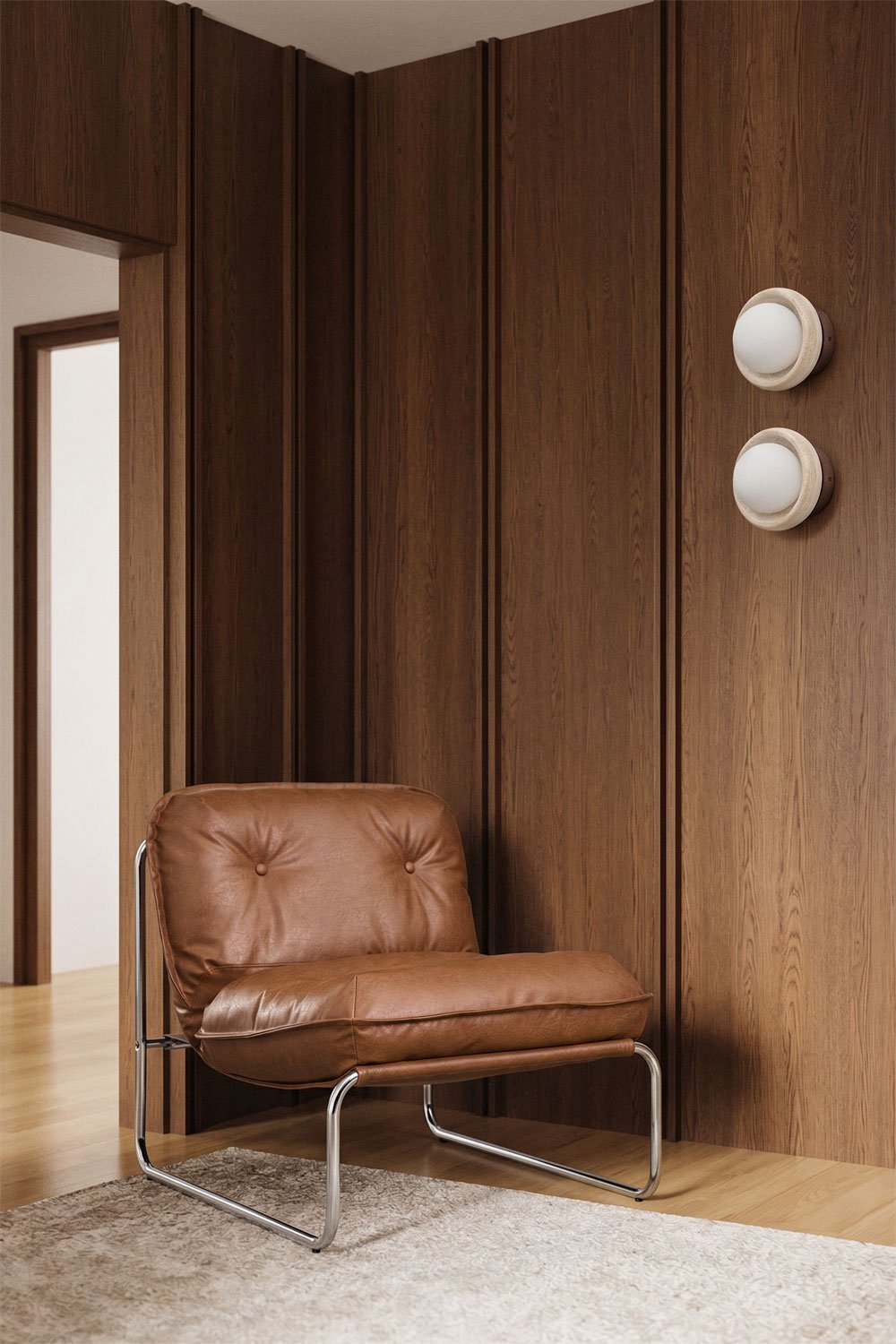 Pack de 2 fauteuils rembourrés Matilda, image de la galerie 1
