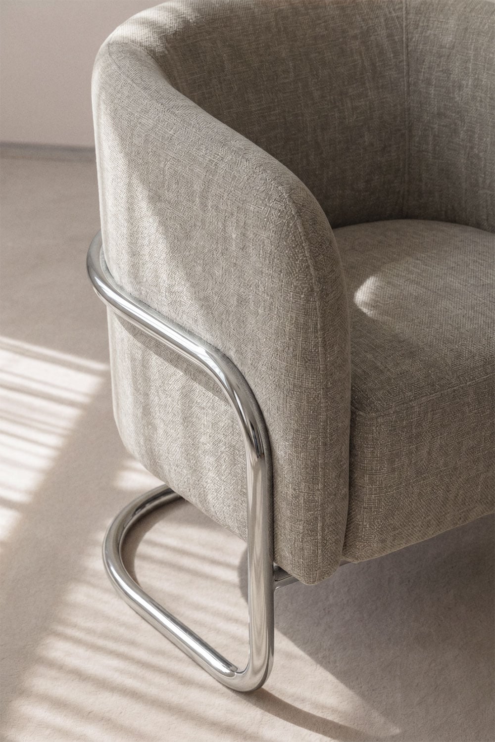 Fauteuil rembourré et en fer Zantria, image de la galerie 2