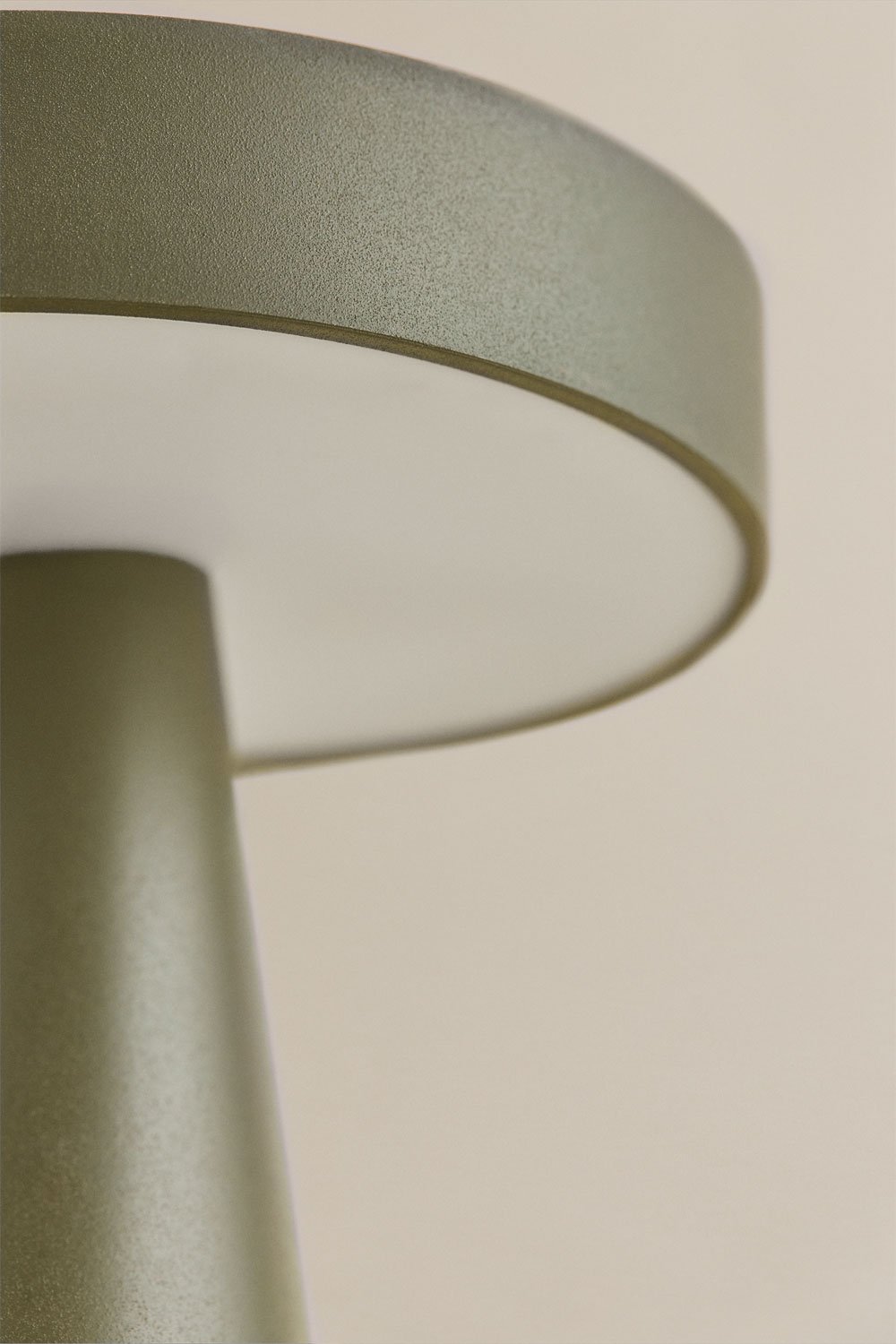 Lampe de table LED sans fil pour extérieur en fer Catinca, image de la galerie 6