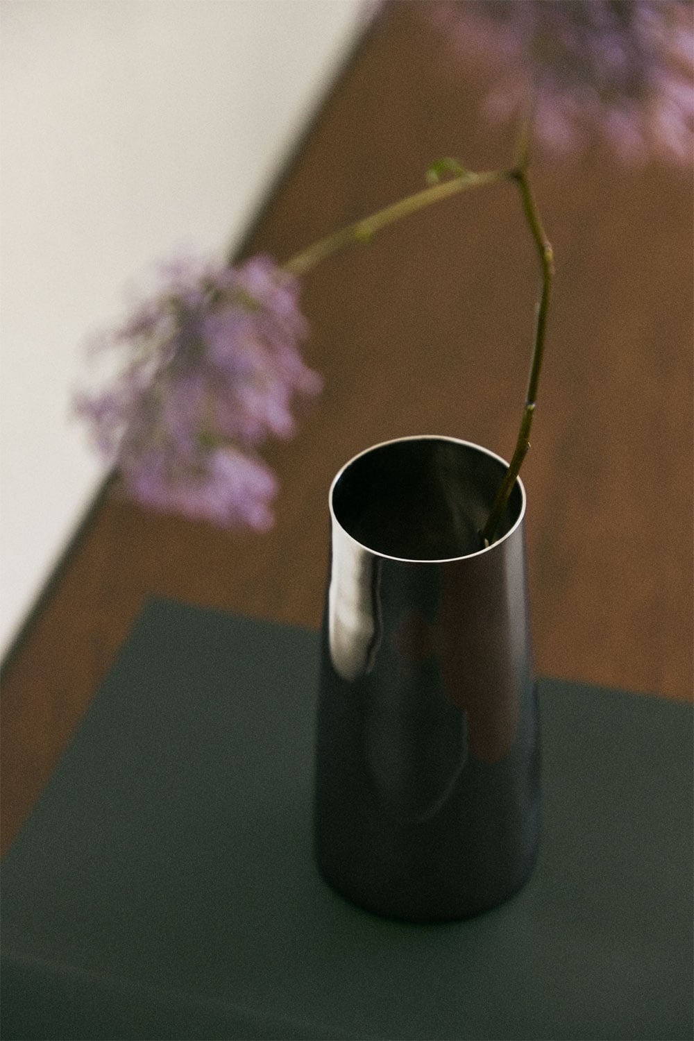 Vase en acier inoxydable Padulin, image de la galerie 2