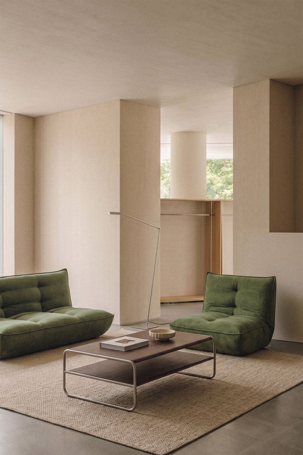 Fauteuil inclinable rembourré Mati, image de la galerie 1