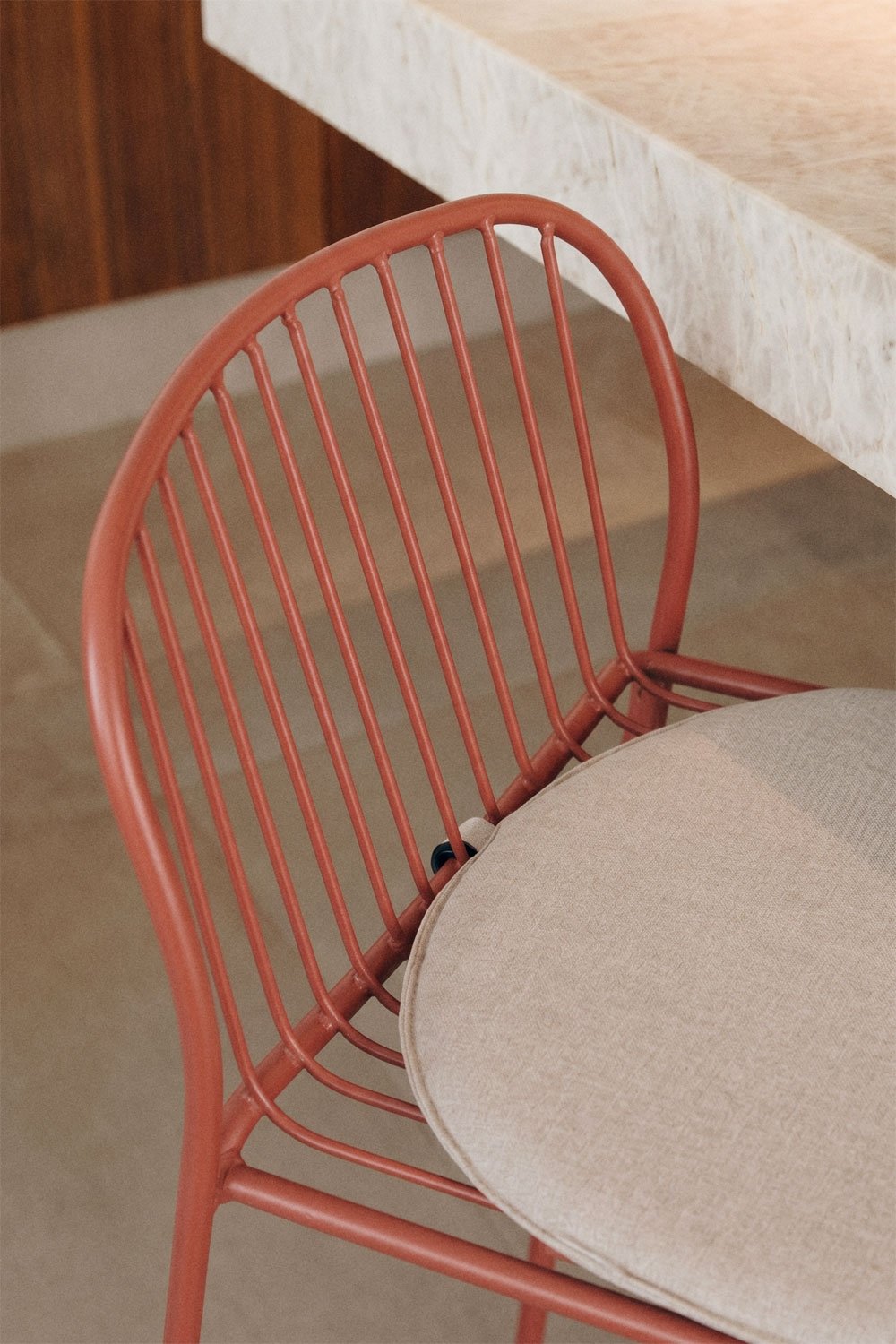 Tabouret haut en acier Anerina, image de la galerie 2