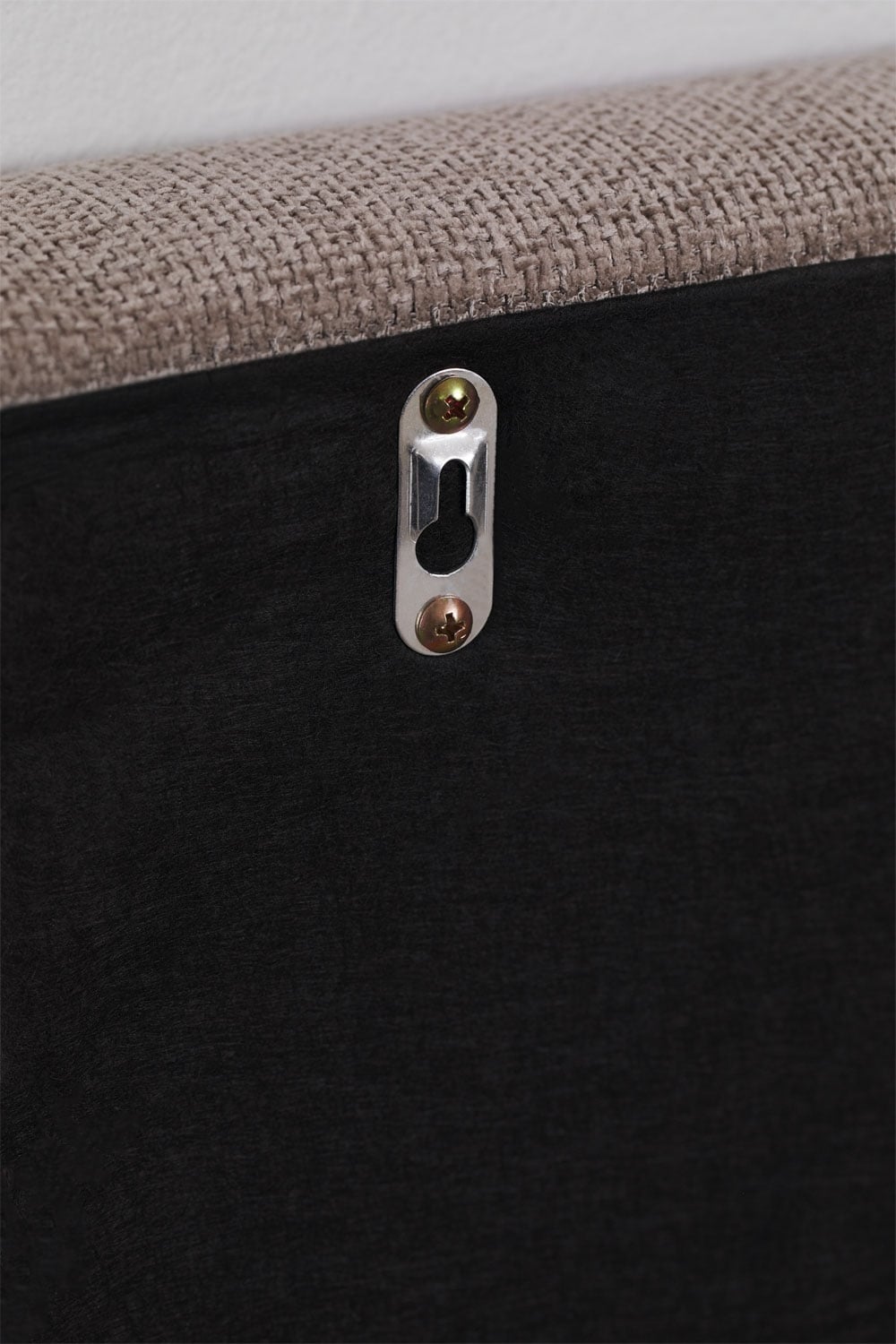 Tête de lit pour lit de 200 cm tapissée en chenille marron moka Artur, image de la galerie 8