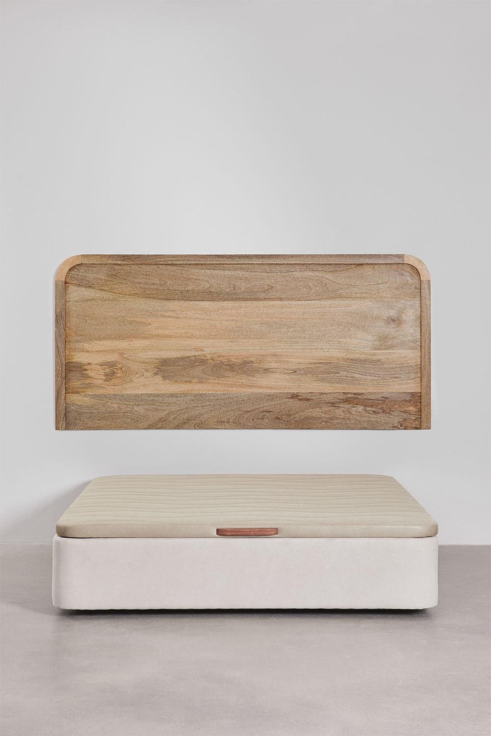 Tête de lit pour lit de 160 cm en bois de manguier Shelby, image de la galerie 9