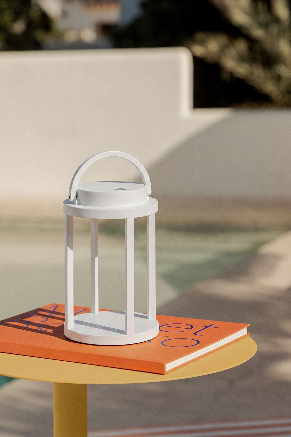Lampe de table LED sans fil pour extérieur en aluminium Arelvy, image de la galerie 1