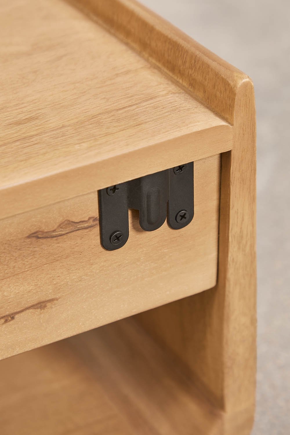 Pack de 2 tables de chevet flottantes rectangulaires 40x30 cm en bois Tinsley, image de la galerie 8