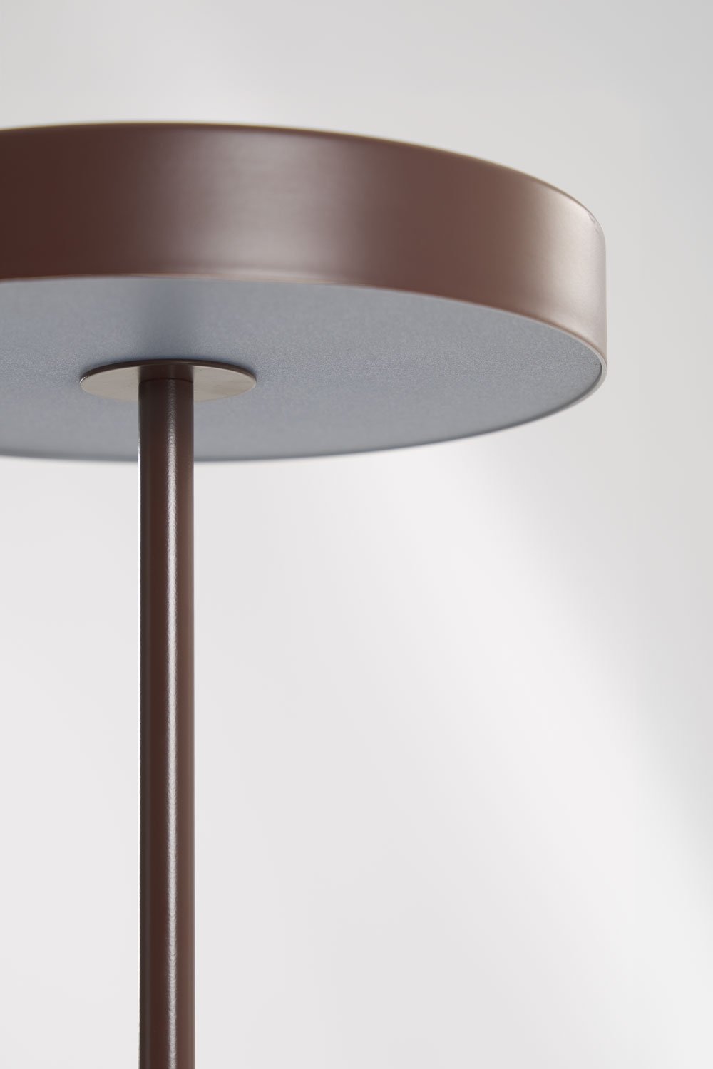 Lampadaire LED en acier inoxydable et pierre naturelle Isasia, image de la galerie 5