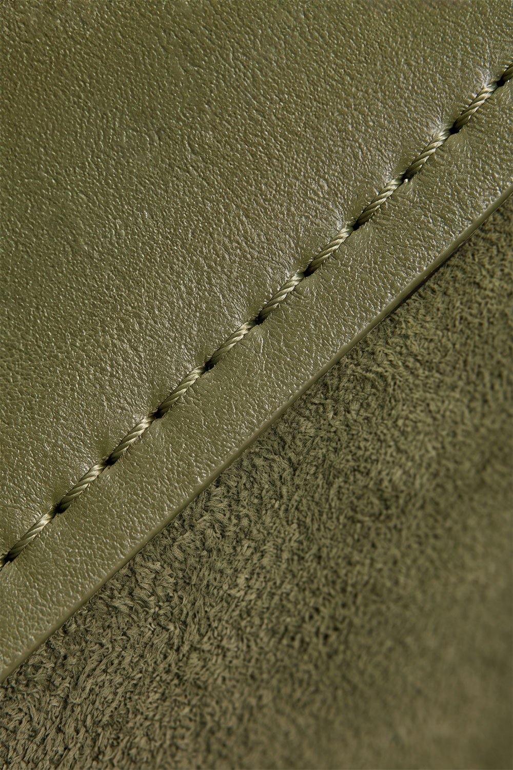 Porte-revues sur pied en cuir et acier inoxydable Dravena, image de la galerie 7
