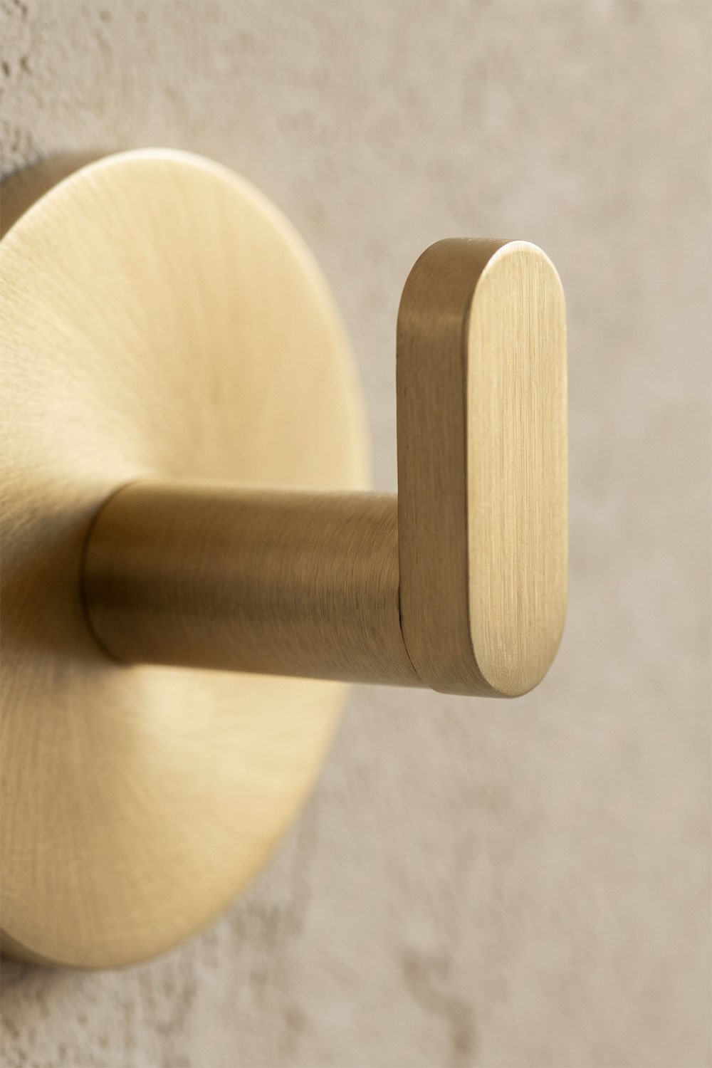 Patère adhésive pour salle de bain en acier inoxydable Caldrumi, image de la galerie 2