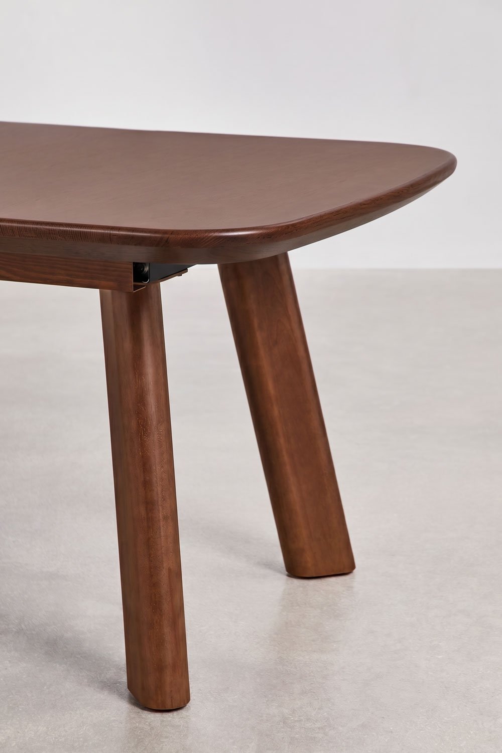 Table à manger rectangulaire extensible 240-300x110 cm en MDF Teodic, image de la galerie 7