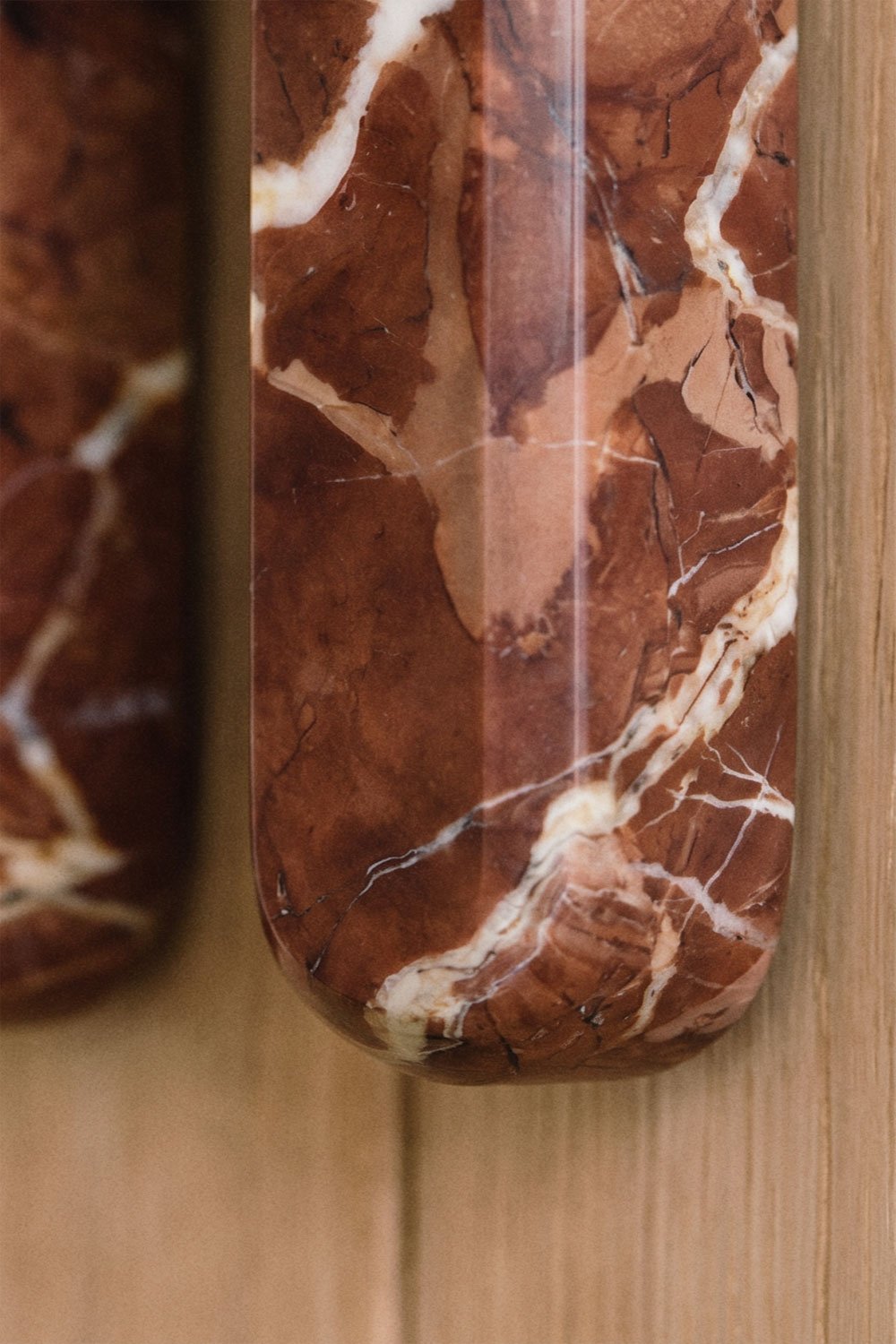 Pack de 2 poignées en pierre naturelle Casbina, image de la galerie 2