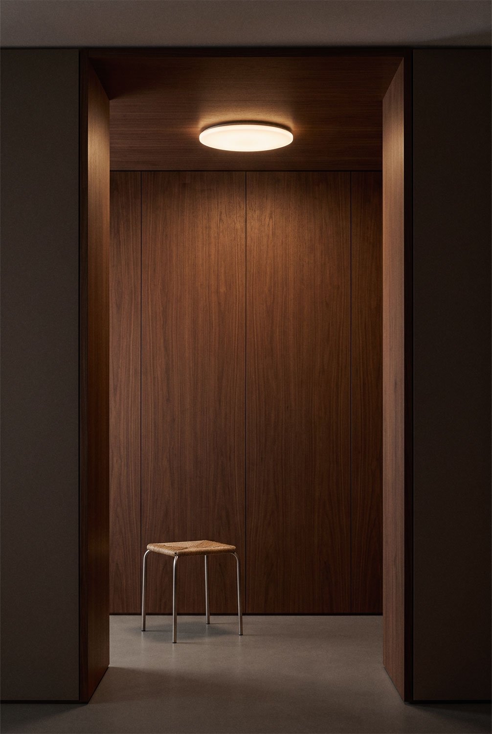 Plafonnier LED de plafond rond Tadeu, image de la galerie 1