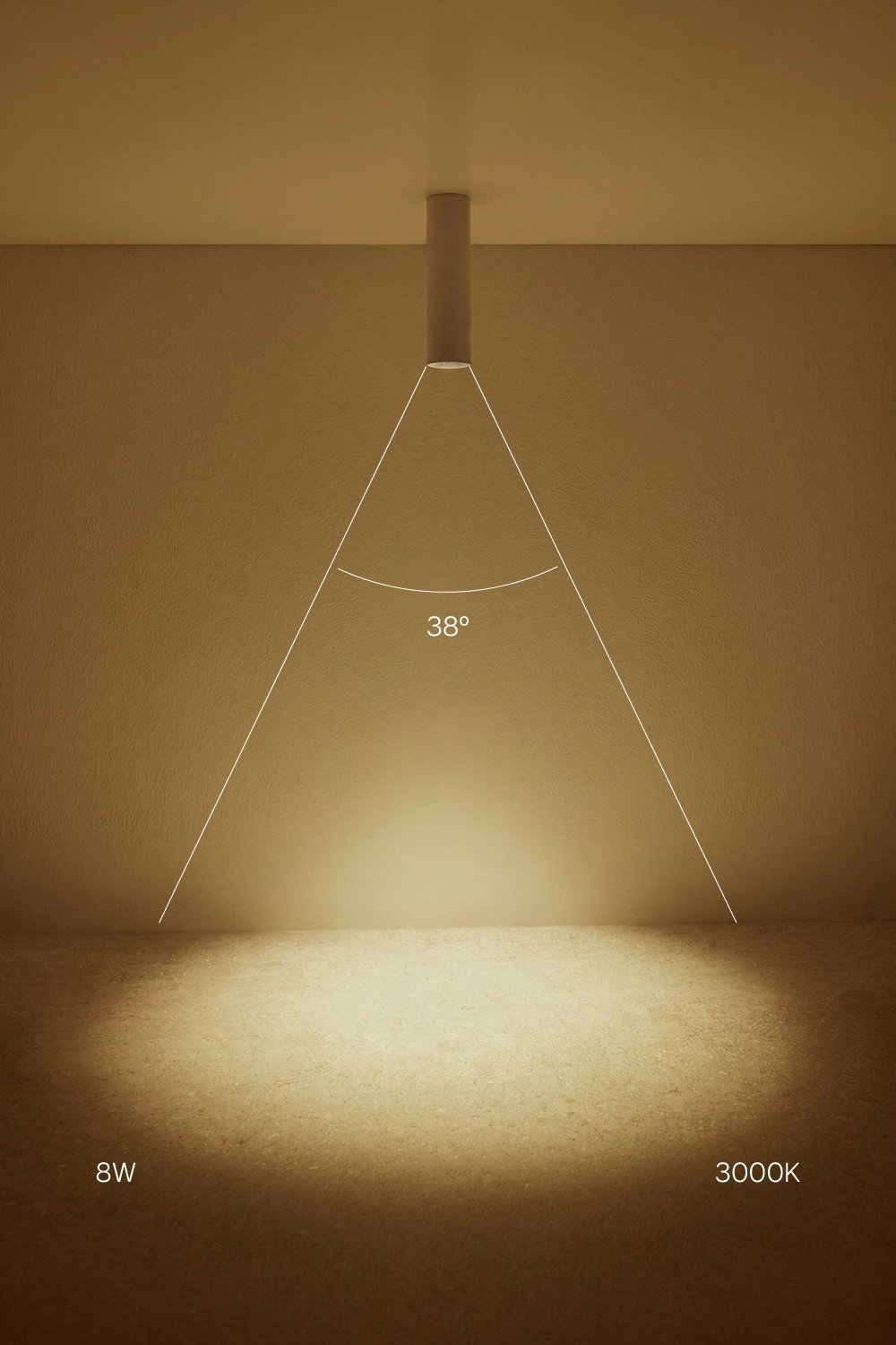 Applique de plafond LED de surface rond Ø5,7 cm en aluminium Orelva, imagen de galeria 2