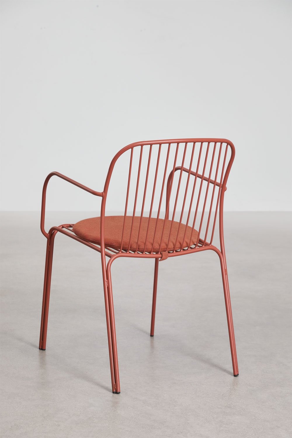 Chaise de jardin avec accoudoirs en acier Anerina, image de la galerie 5