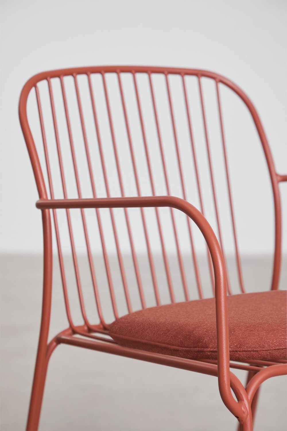 Chaise de jardin avec accoudoirs en acier Anerina, image de la galerie 6