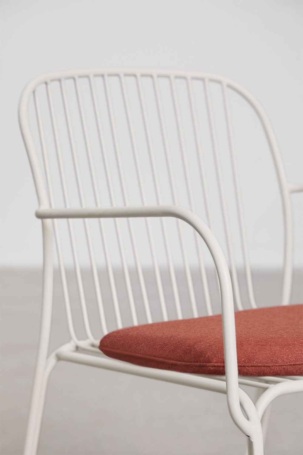 Chaise de jardin avec accoudoirs en acier Anerina, image de la galerie 6