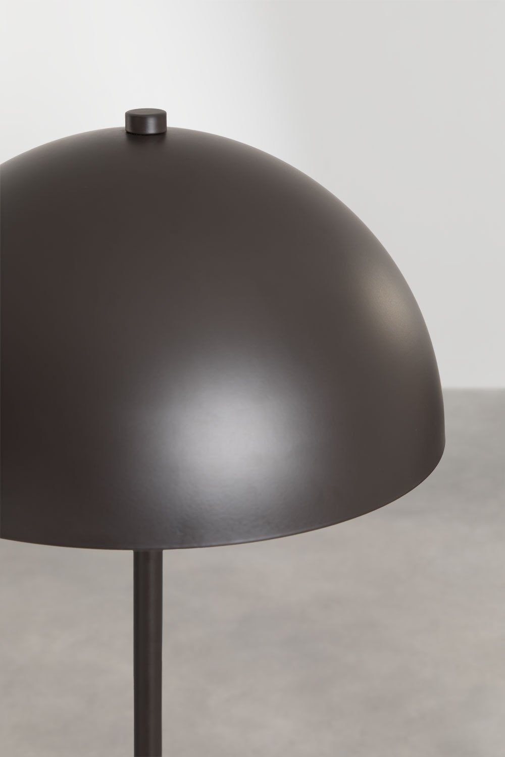 Lampadaire LED en acier inoxydable et pierre naturelle Nicolas, image de la galerie 5