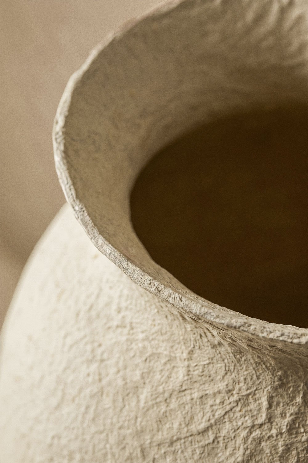Vase décoratif en papier mâché Brinxel, image de la galerie 2