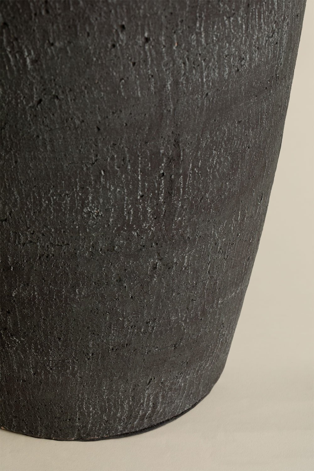 Lampe de table en lin et fibre de verre Selivan, image de la galerie 8
