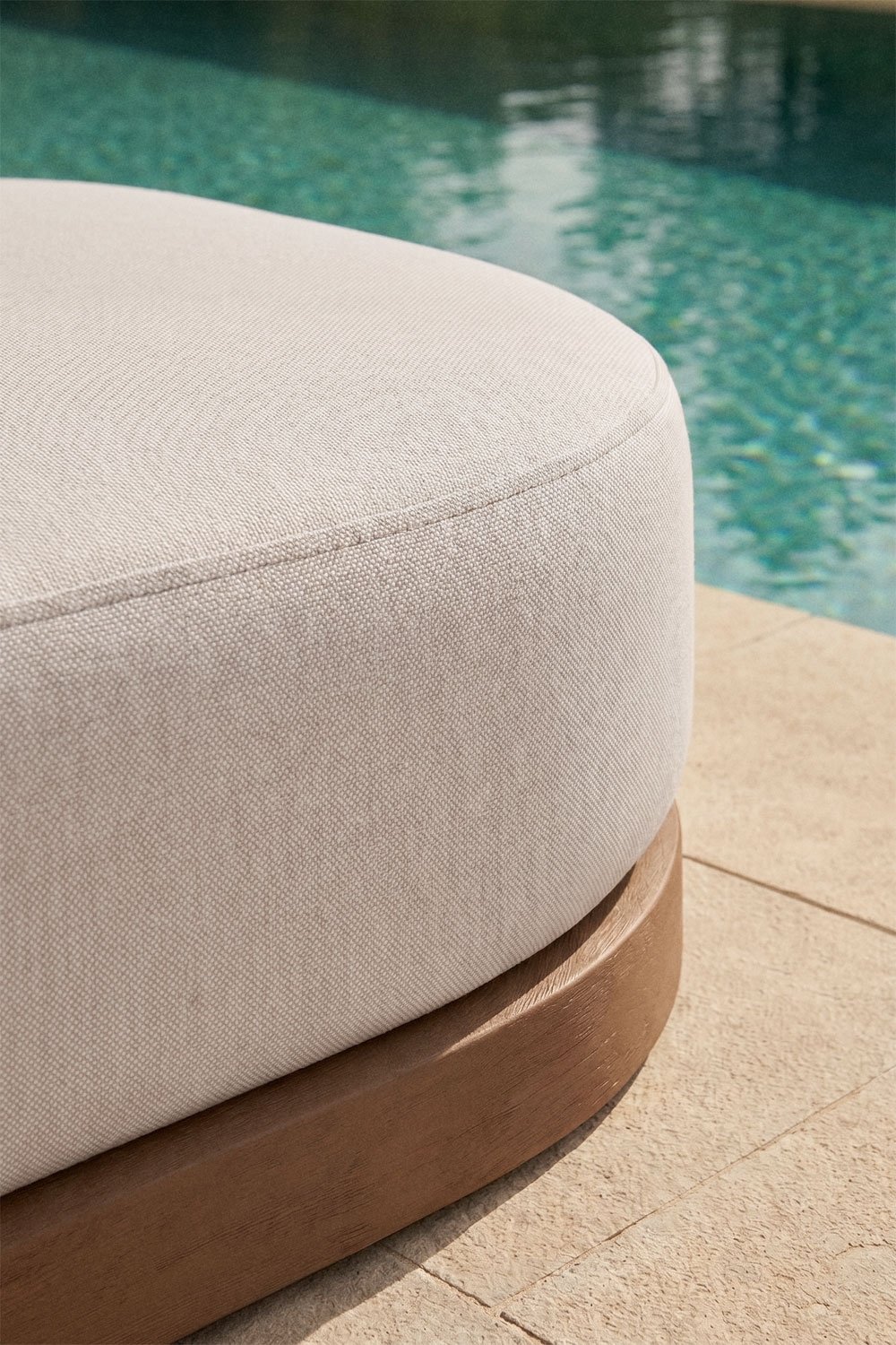 Chaise longue inclinable en bois Verona, image de la galerie 2