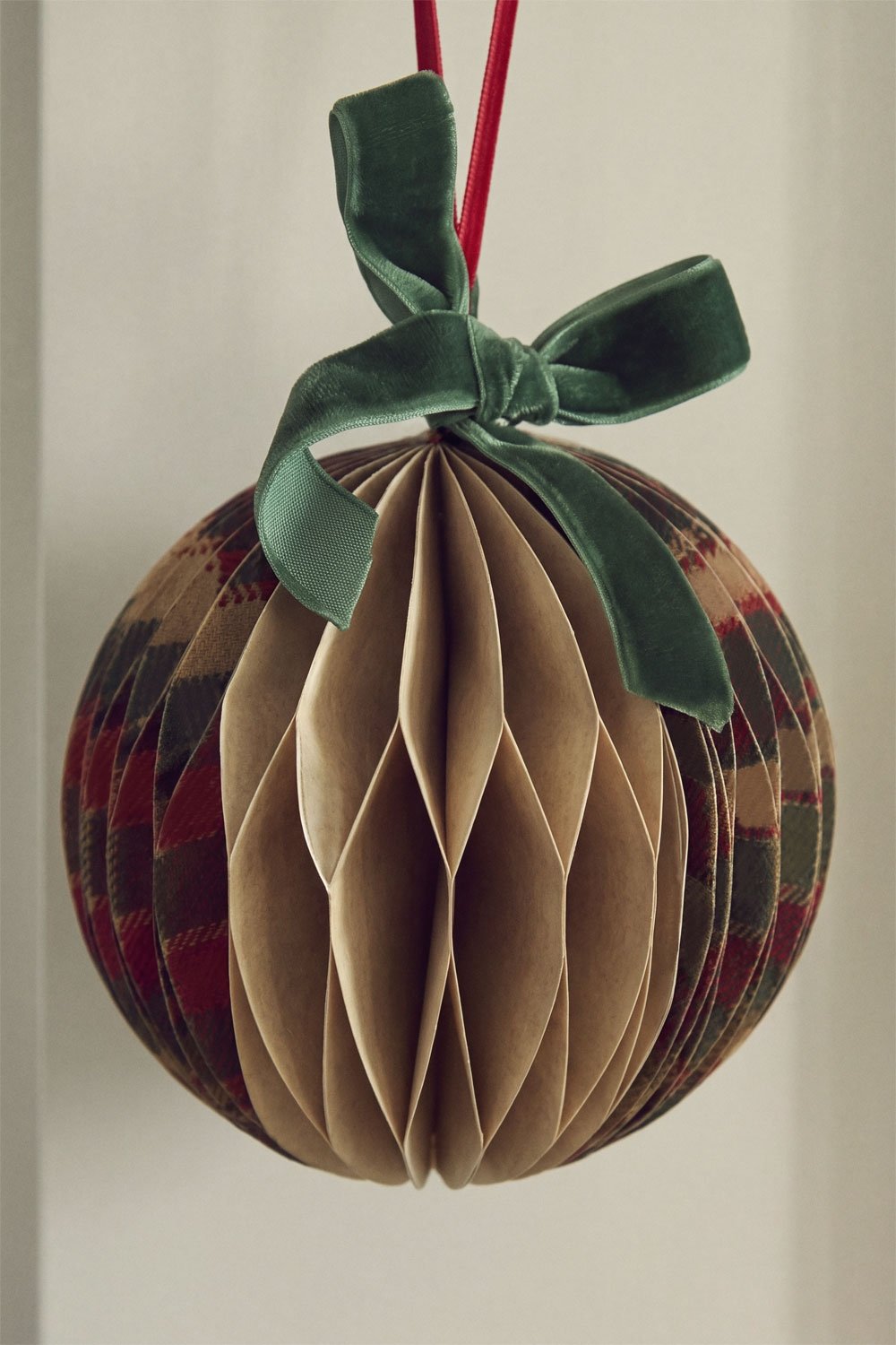 Pack de 3 décorations de Noël en papier Luvia, image de la galerie 2
