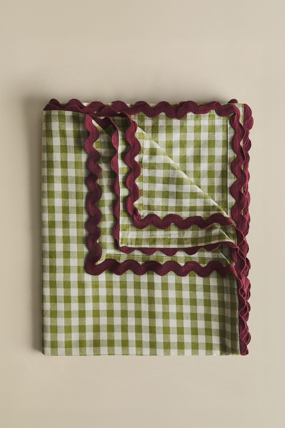 Nappe en coton Isvel de 150x150 cm, image de la galerie 3