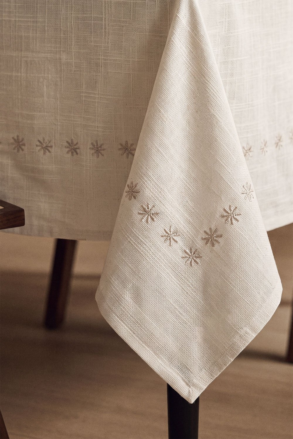 Nappe en coton Naviresa de 150x150 cm, image de la galerie 2