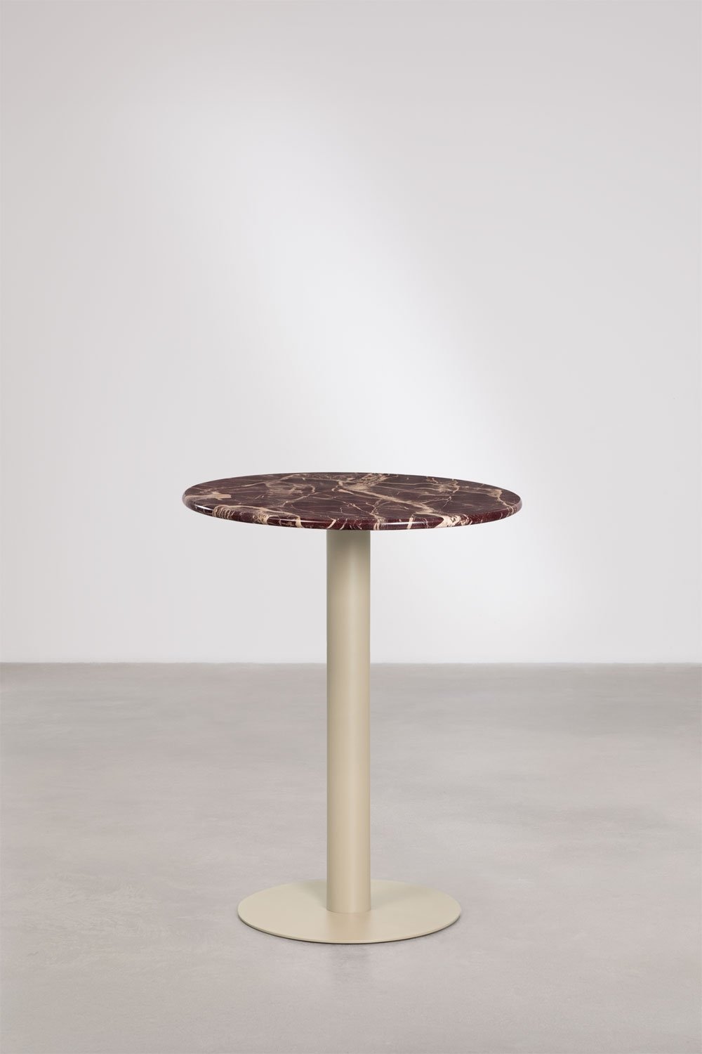 Table de bar ronde en pierre naturelle Xiren, image de la galerie 1