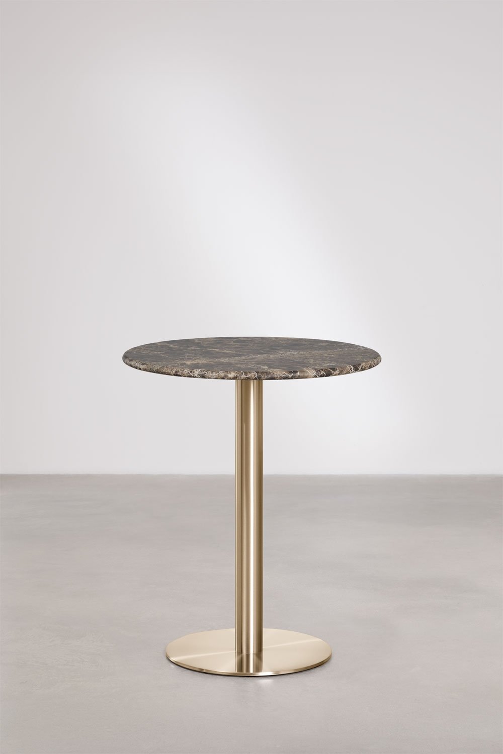 Table de bar ronde en pierre naturelle Xiren, image de la galerie 1