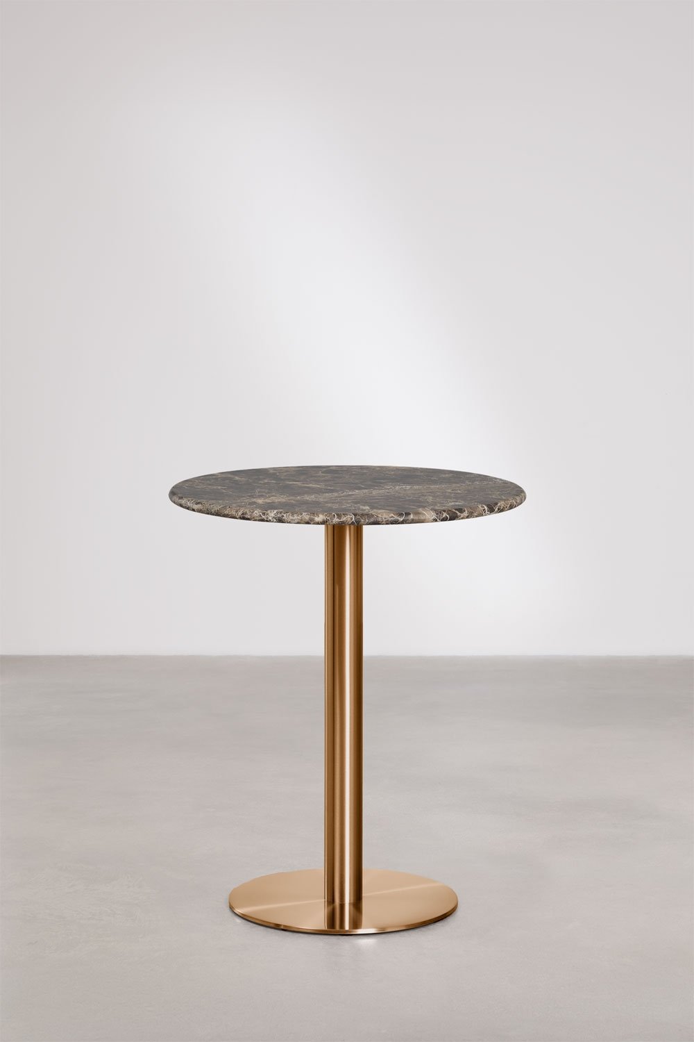 Table de bar ronde en pierre naturelle Xiren, image de la galerie 1