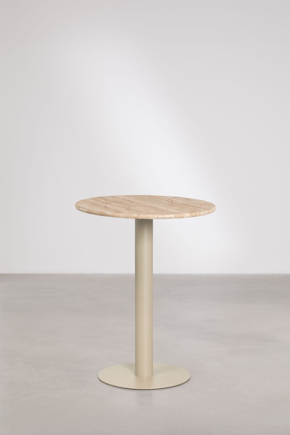 Table de bar ronde en pierre naturelle Xiren, image de la galerie 1