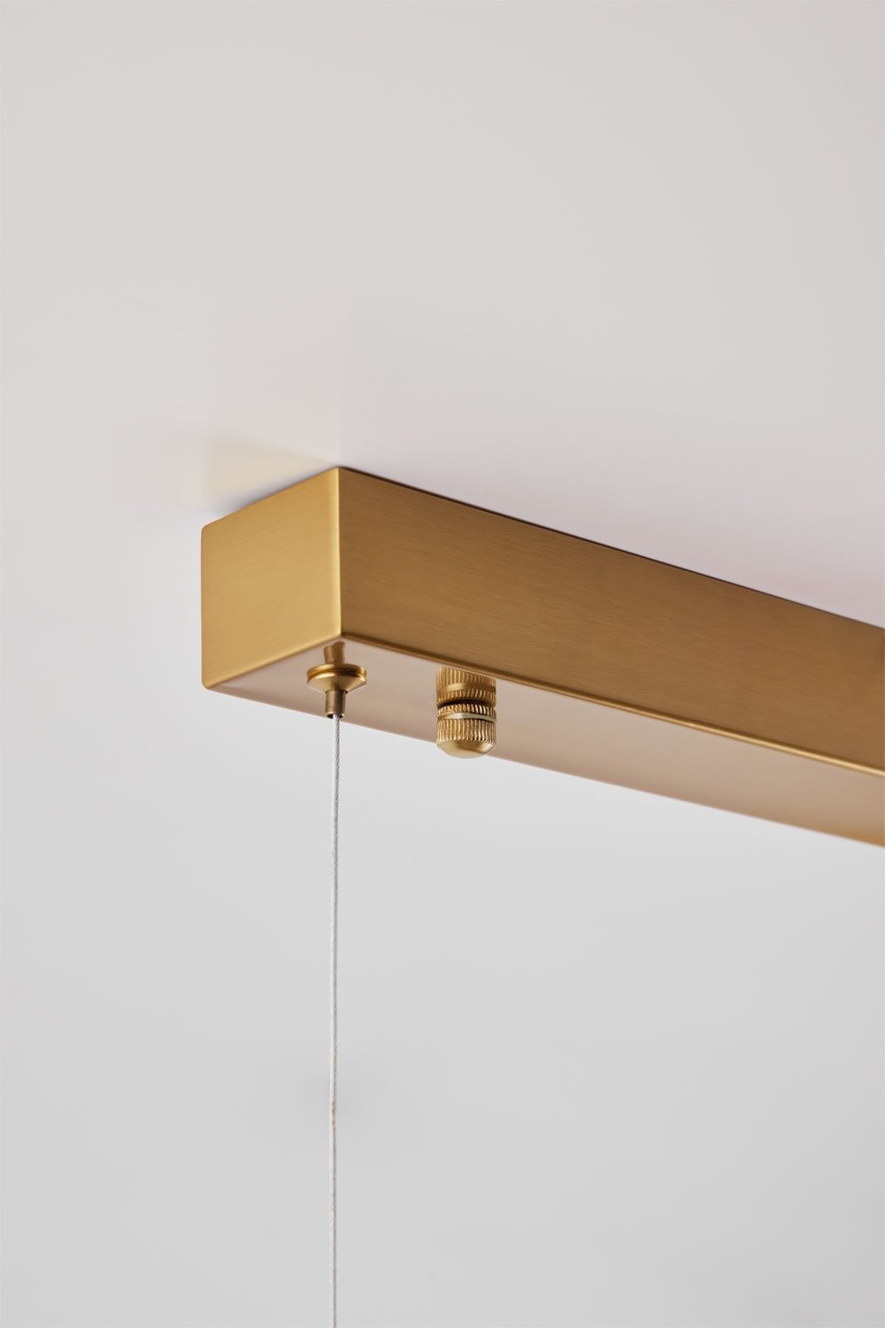 Suspension linéaire LED 120 cm en métal Nilam, image de la galerie 8