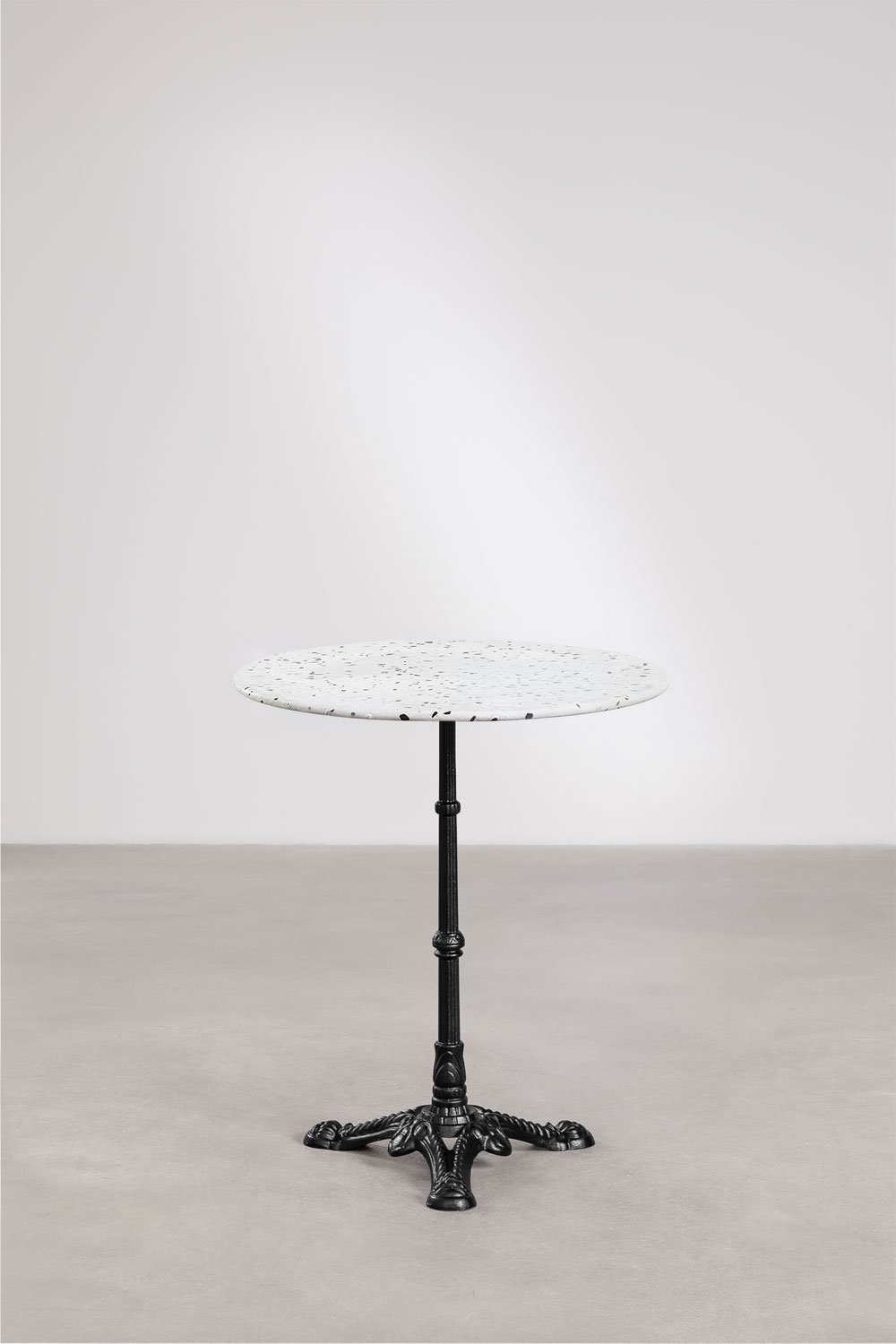 Table de bar ronde Ø60 cm en terrazzo Azteca, image de la galerie 4