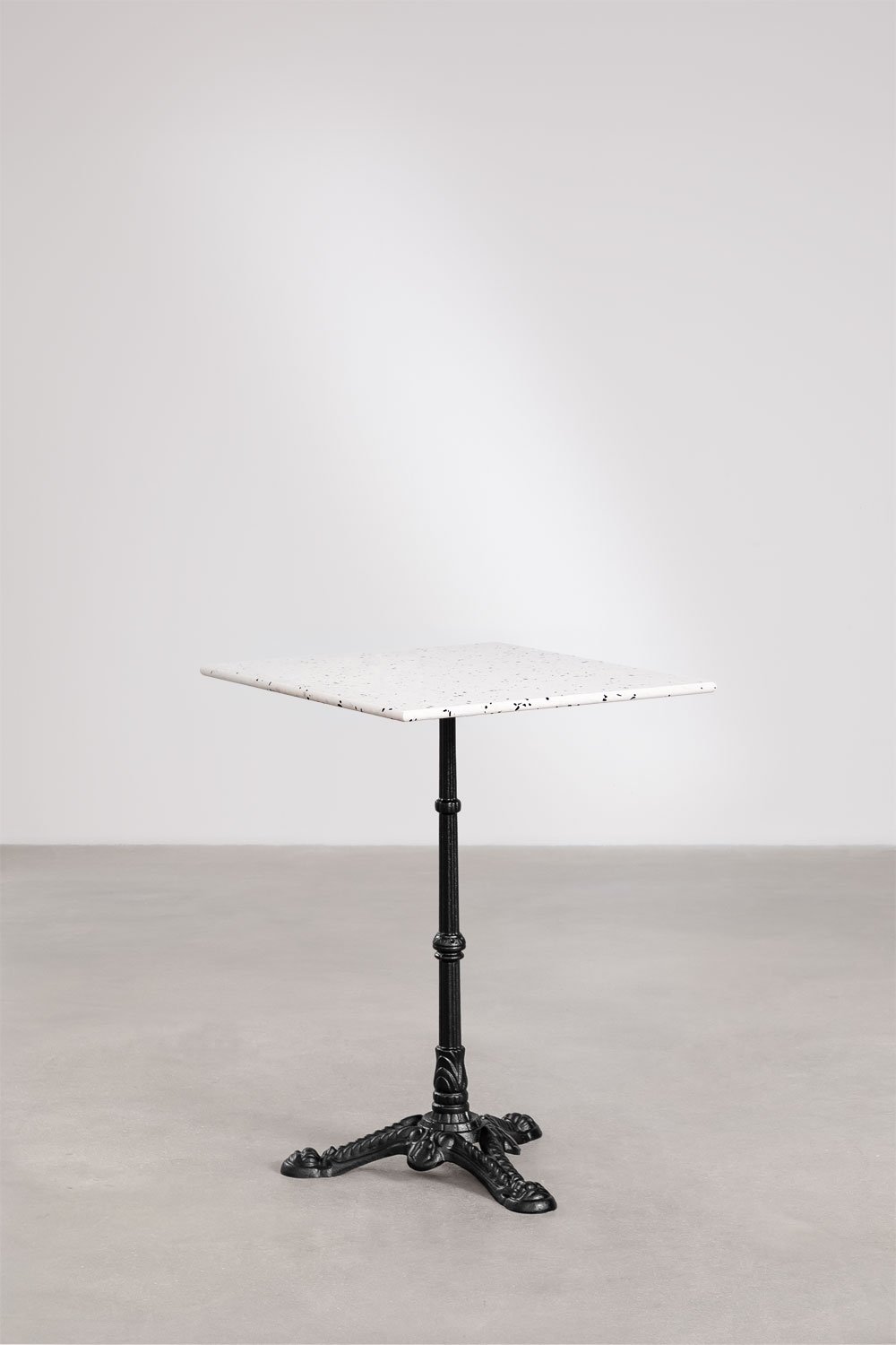 Table de bar carrée 60x60 cm en terrazzo Azteca, image de la galerie 3